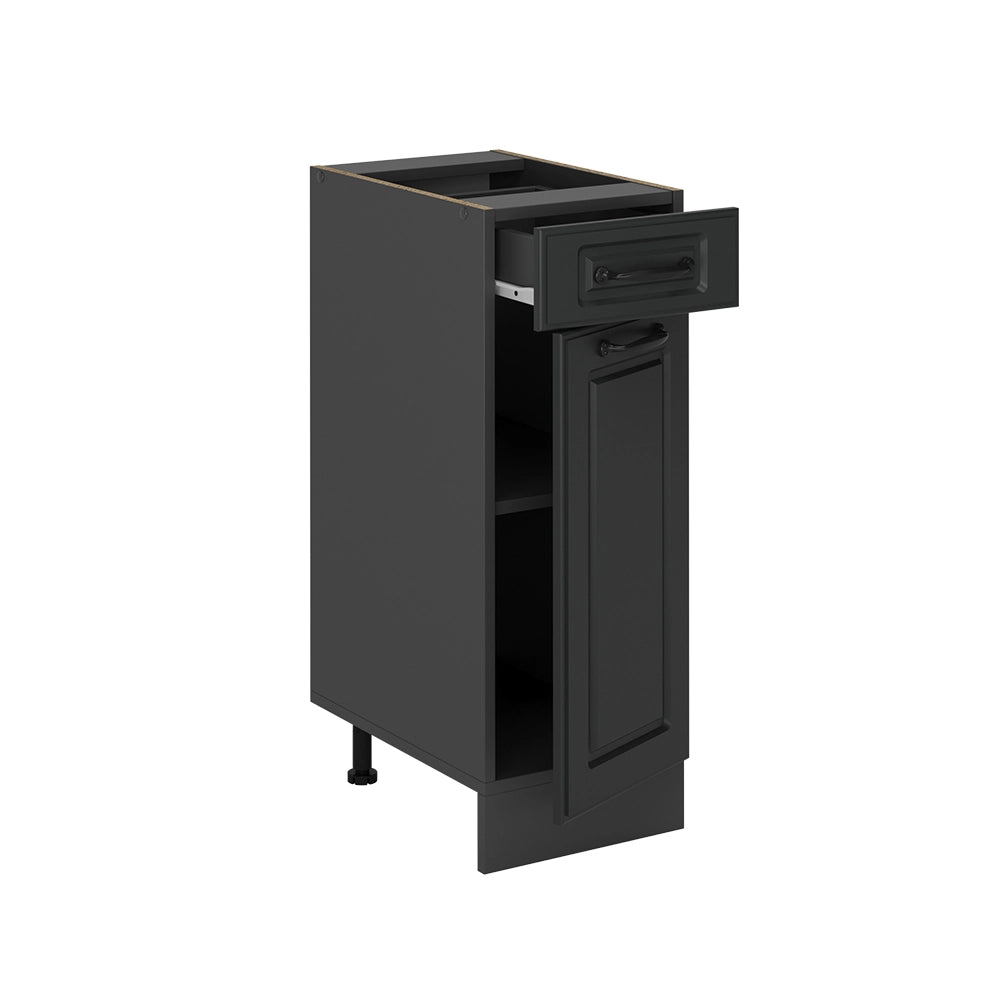 Vicco Mobiletto base per cucina Antracite casa di campagna 30 cm , PL Antracite