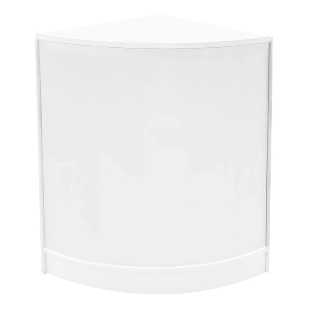Set Banconi Negozi Bianco Phoenix LED C1200 CM60 TB60 con Serrature e Vetrina