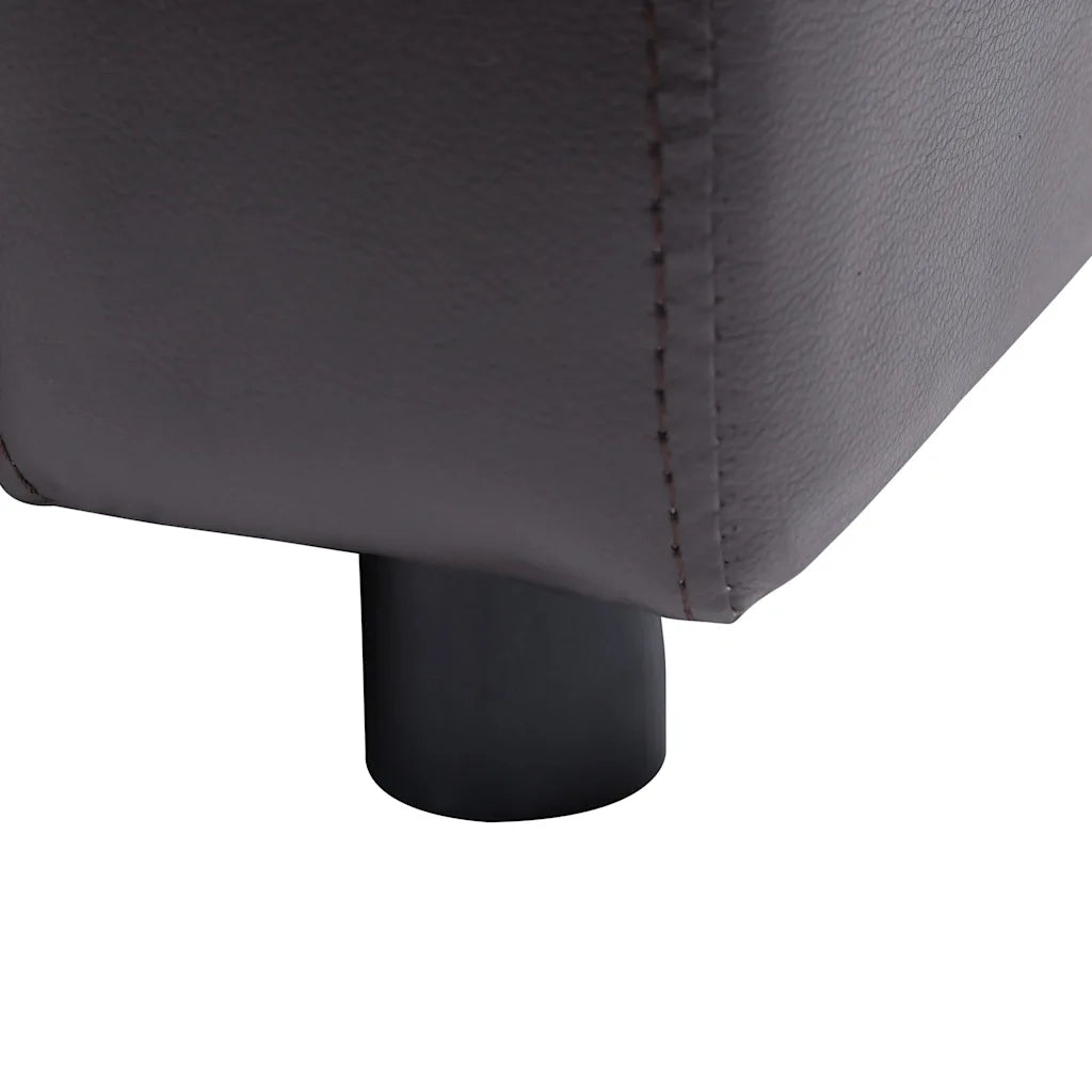 Divano per Cani Marrone 80x50x40 cm in Similpelle 170966