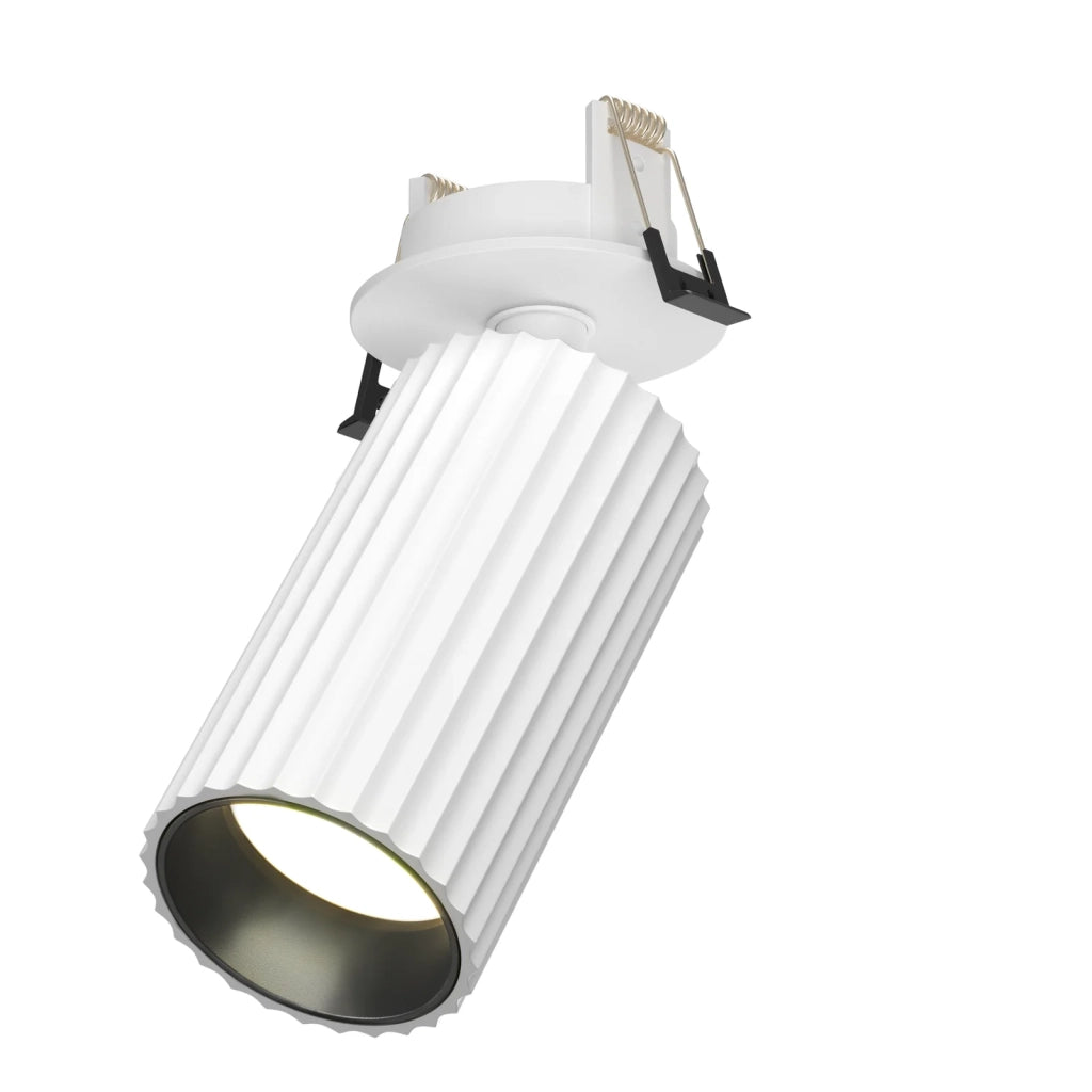 Maytoni Plafoniera design Collezione Calipso 1 luce GU10 bianco alluminio