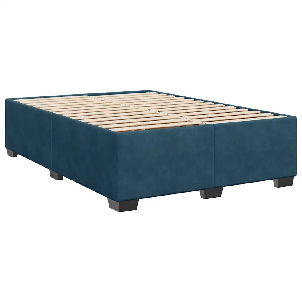 Giroletto Blu 160x200 cm in Velluto 3284647
