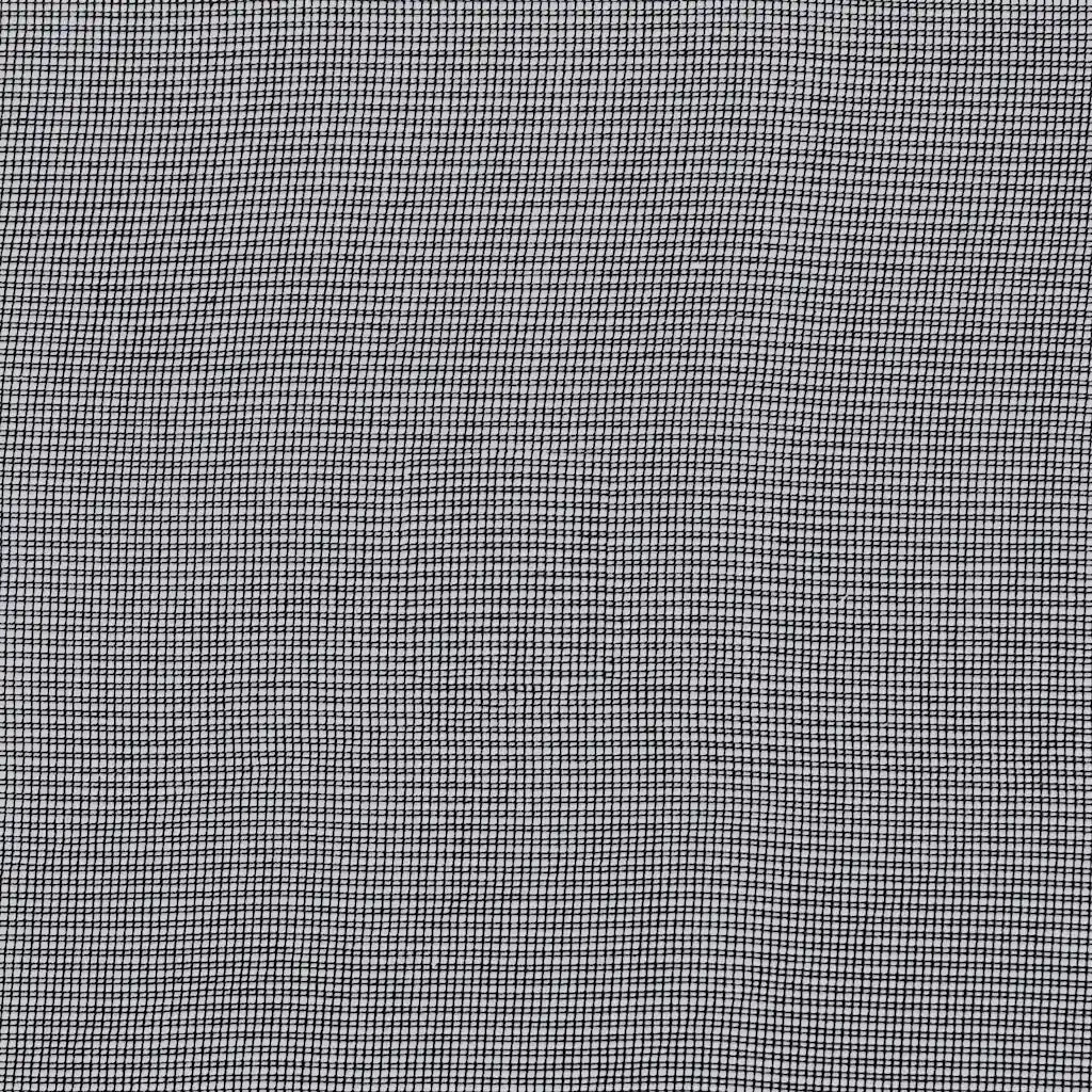 Tende in Voile con Occhielli 2 pz Nero 140x175 cm