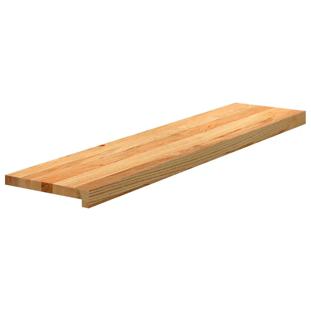 Gradini 12 pz Marrone Chiaro 110x25x2 cm Legno Massello Rovere 3282981
