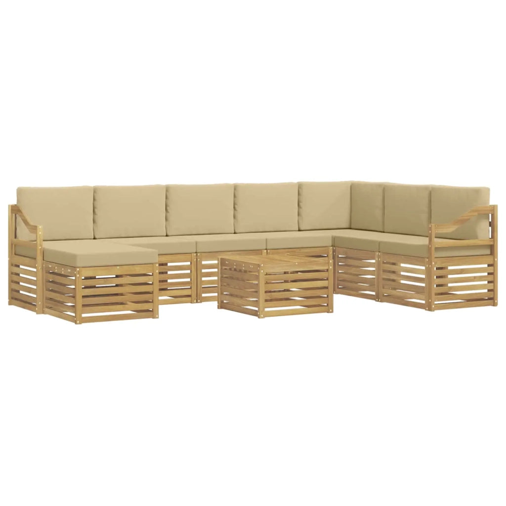 Set divani Legno di Acacia Massello 3392373