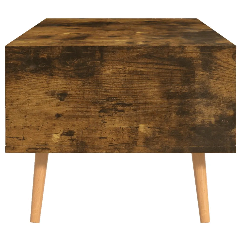 Tavolino salotto | Tavolino da caff¨¨ | Tavolino da Soggiorno Rovere Fumo 100x49,5x43 cm Legno Multistrato