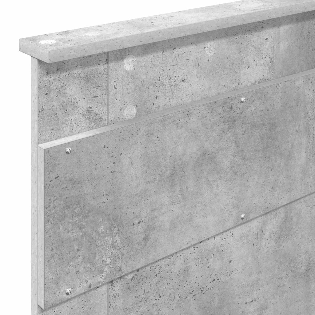 Testiera | Testata Grigio cemento Legno multistrato