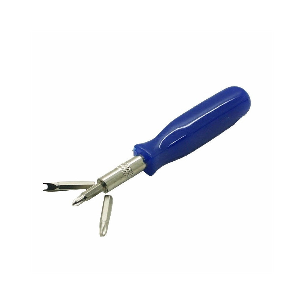 Trade Shop - Kit Cacciavite 16pz Di Precisione Tools Punte Giravite Taglio Croce Torx -