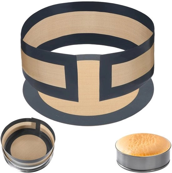 Mat di silicone per forno - 2 pezzi - Antiscivolo - Duraturo - Antiforatura - Sostituto di carta da forno - Adatto per teglie da muffin