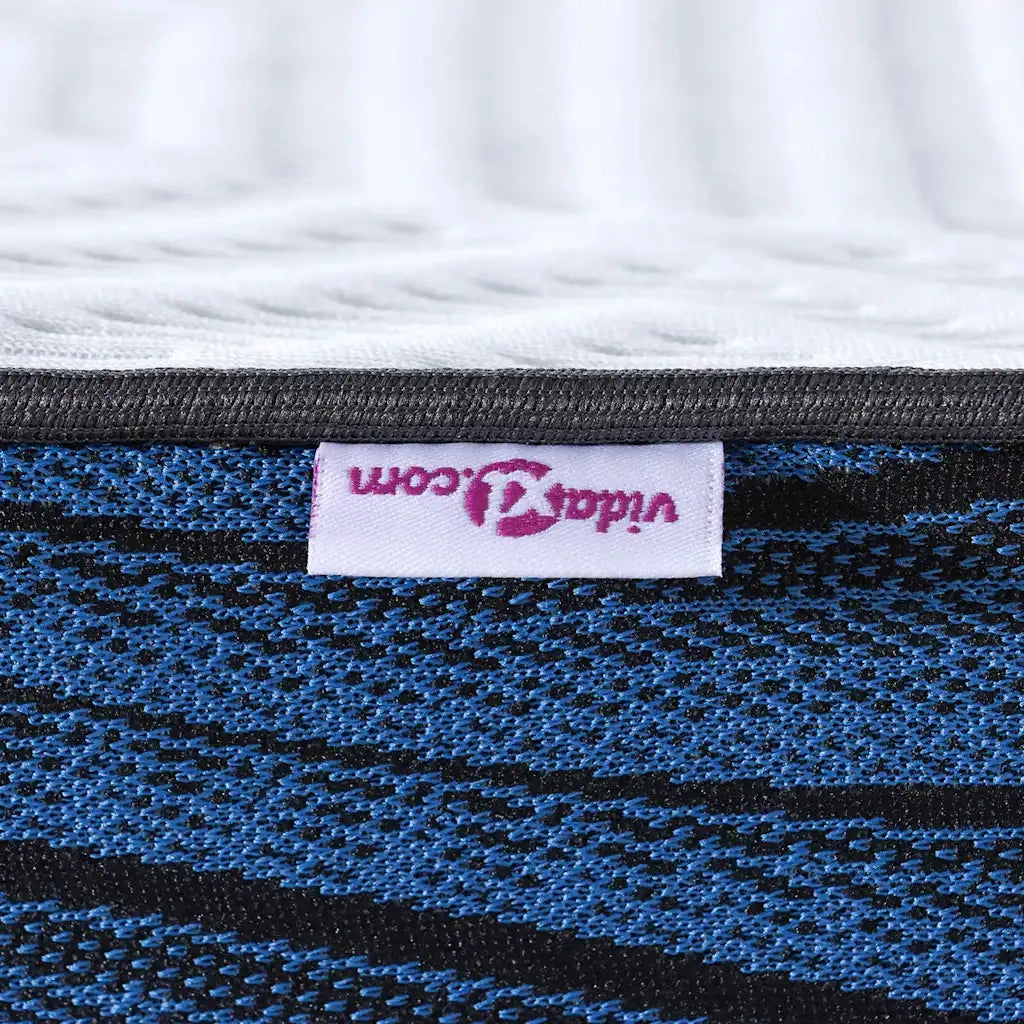 Topper per materasso Bianco 160 x 200 cm Tessuto Jacquard 4106272