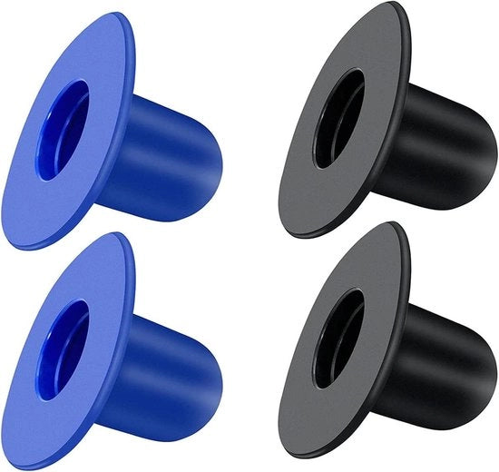 Stop per fori di piscina - Filtro per piscina - Piscina Zeef Hole Stop - Pompone per filtro piscina compatibile con Intex e Bestway - Blu Nero