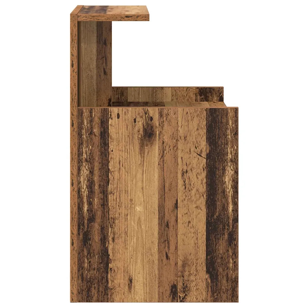 Comodino | Armadio da Notte | Mobiletto da notte Legno vecchio 40 x 35 x 60 cm