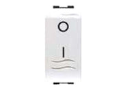 INTERRUTTORE BIPOLARE AQUA- - 16AX 250V (7613.2) - 6 pezzi MARLANVIL