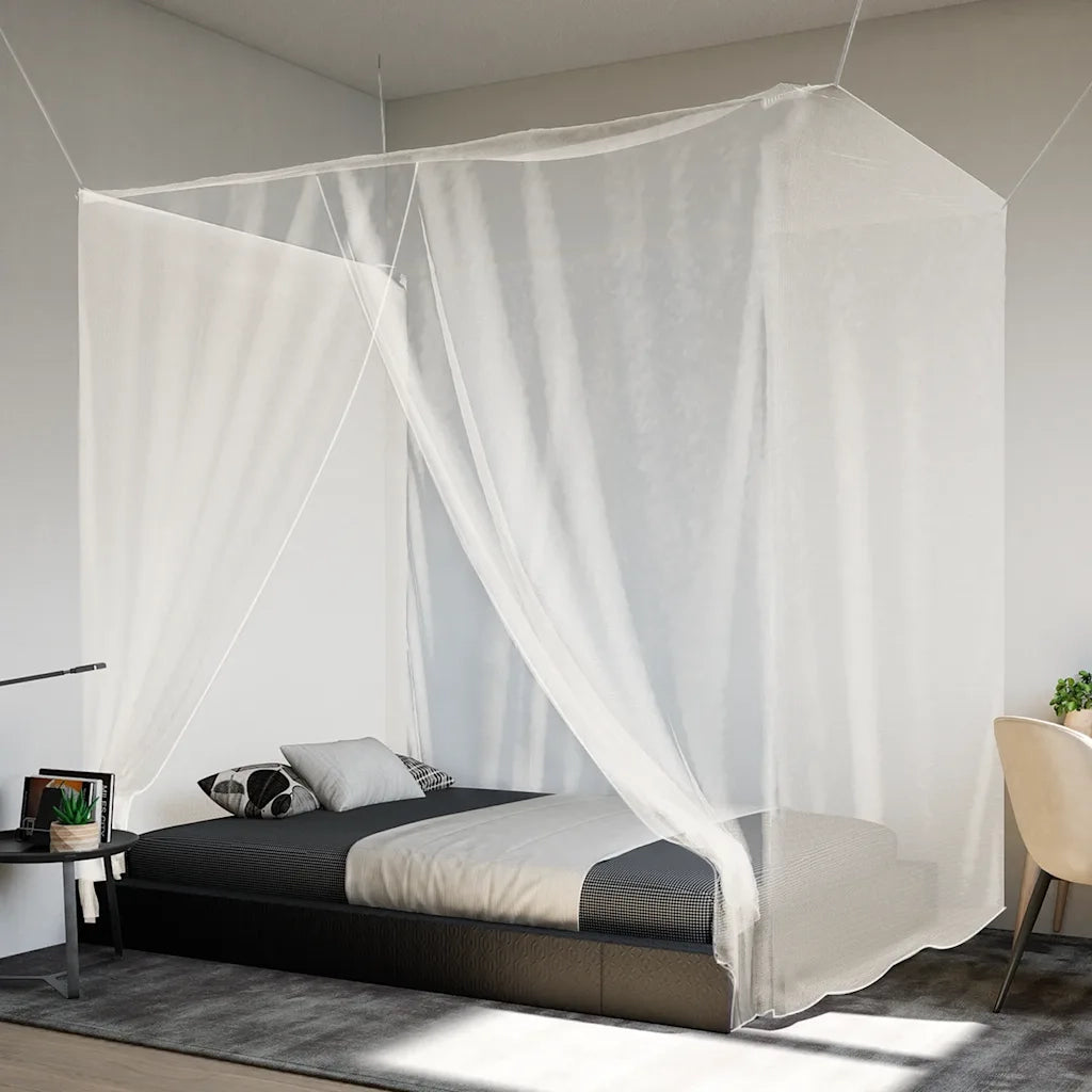 Zanzariera Sospesa 156 Rete Bianca 220x100x150 cm CFW5107678