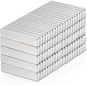 100 pezzi di magneti forti, 20x4x2mm magneti di neodimio magneti extra forti, magneti per lavagne magnetiche, magneti superforti di terra rara, magneti rettangolari per armadi cucina, ufficio, lavagna bianca magneti pannelli magnetici