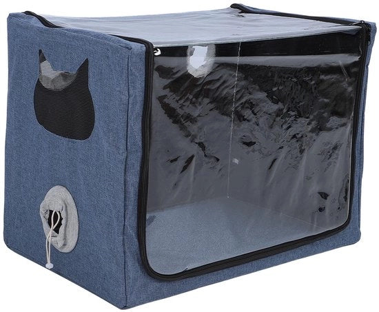 Casa per animali domestici - Comfortevole box per diffusore - Progettazione trasparente - Sicuro e protetto - Adatto per animali domestici -...