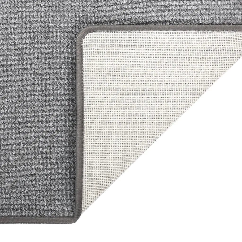 Tappeto del soggiorno | Tappeto Corsia Grigio Scuro 80x200 cm