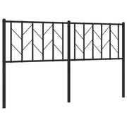 Testiera | Testata di Ricambio in Metallo Nero 150 cm