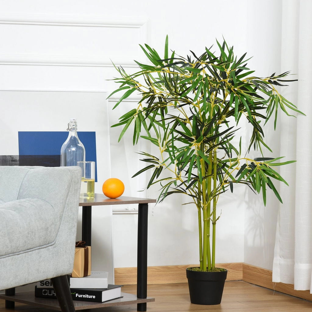 PIANTA DI BAMBÙ IN VASO ARTIFICIALE ALTEZZA 120CM