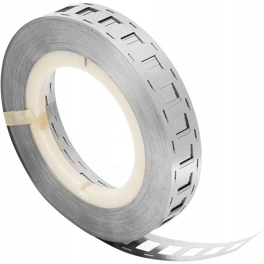 Nastro in Acciaio Nichelato 62,5x0,15mm – Per Saldatura Celle | Spessore 1,5μm | Lunghezza 1m