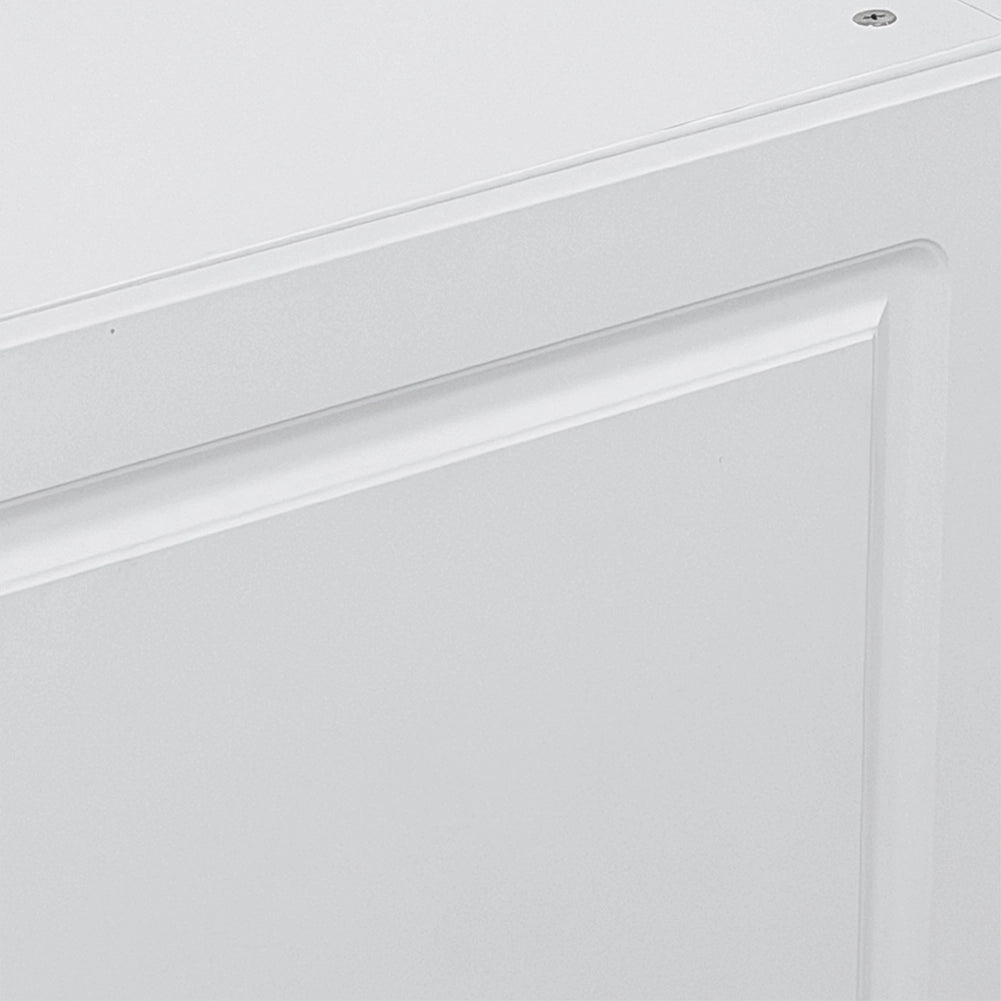 Pensile da Cucina Scolapiatti Sistema Raccogli Gocce Mobile Boiserie Bianco