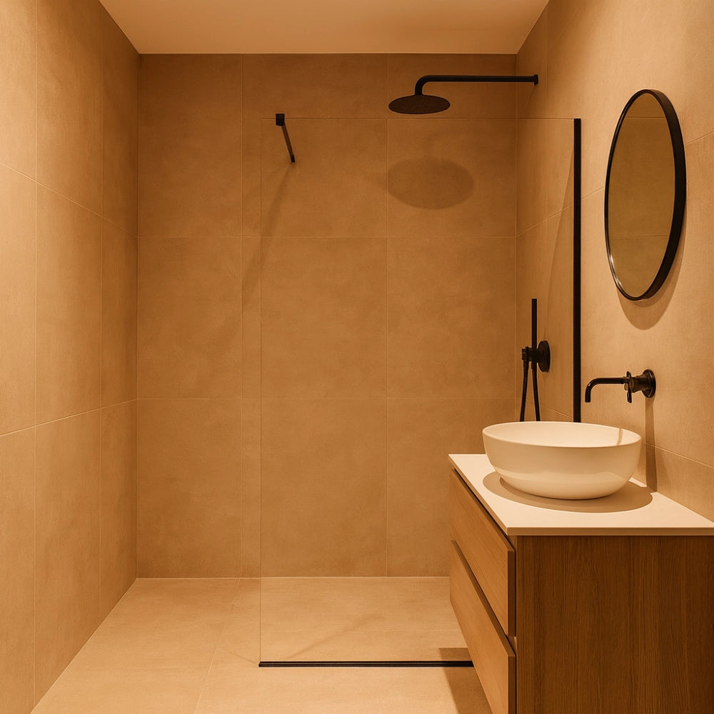 Piastrella gres porcellanato rettificata sabbia naturale 60x120 cm 0,72m²