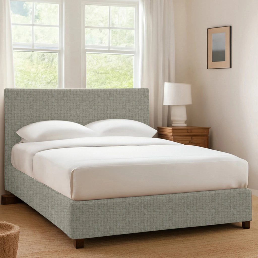 Dagenham, Letto Singolo Sfoderabile Made in Italy, Grigio