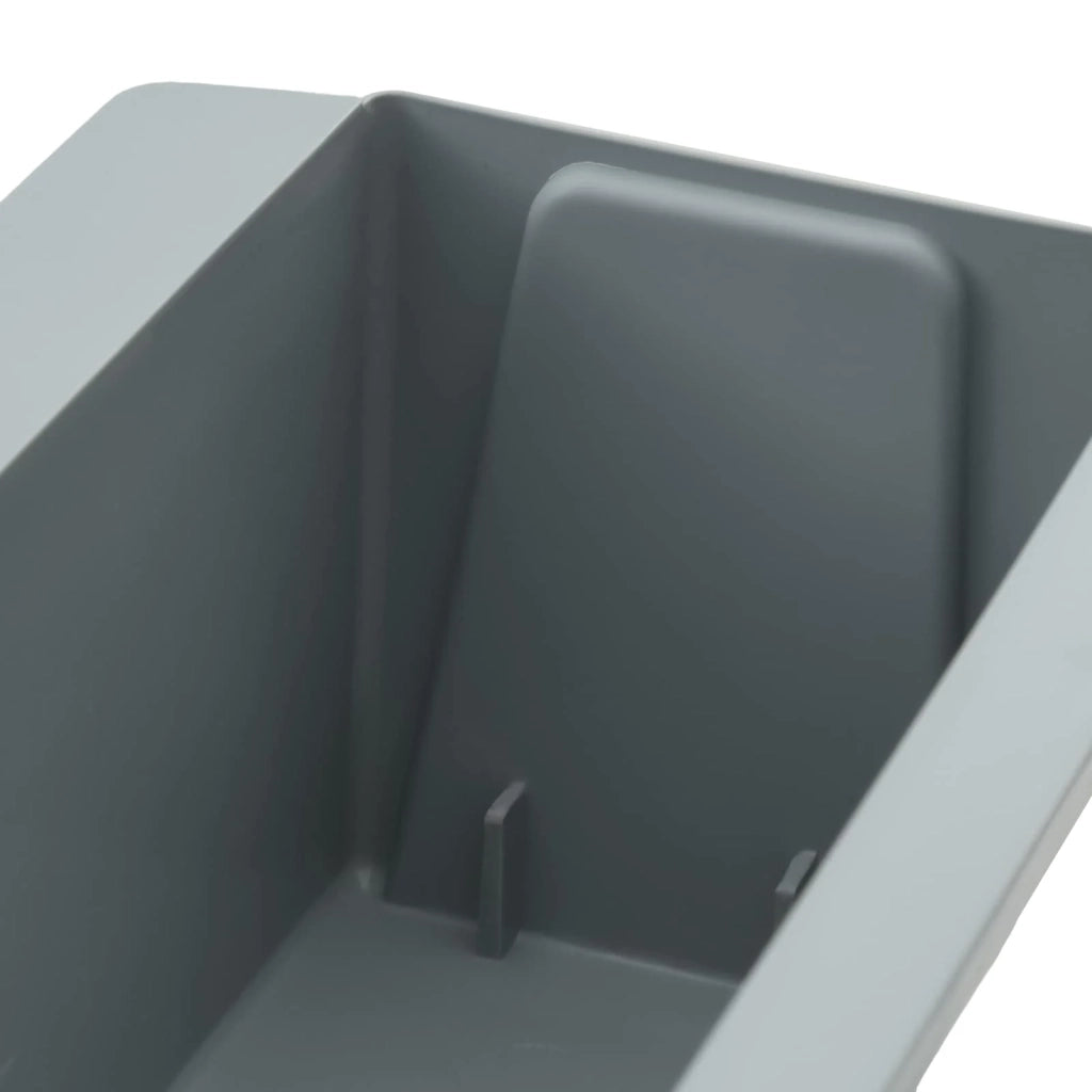 Fioriere per Euro pallet 24 pcs Grigio chiaro 42037212