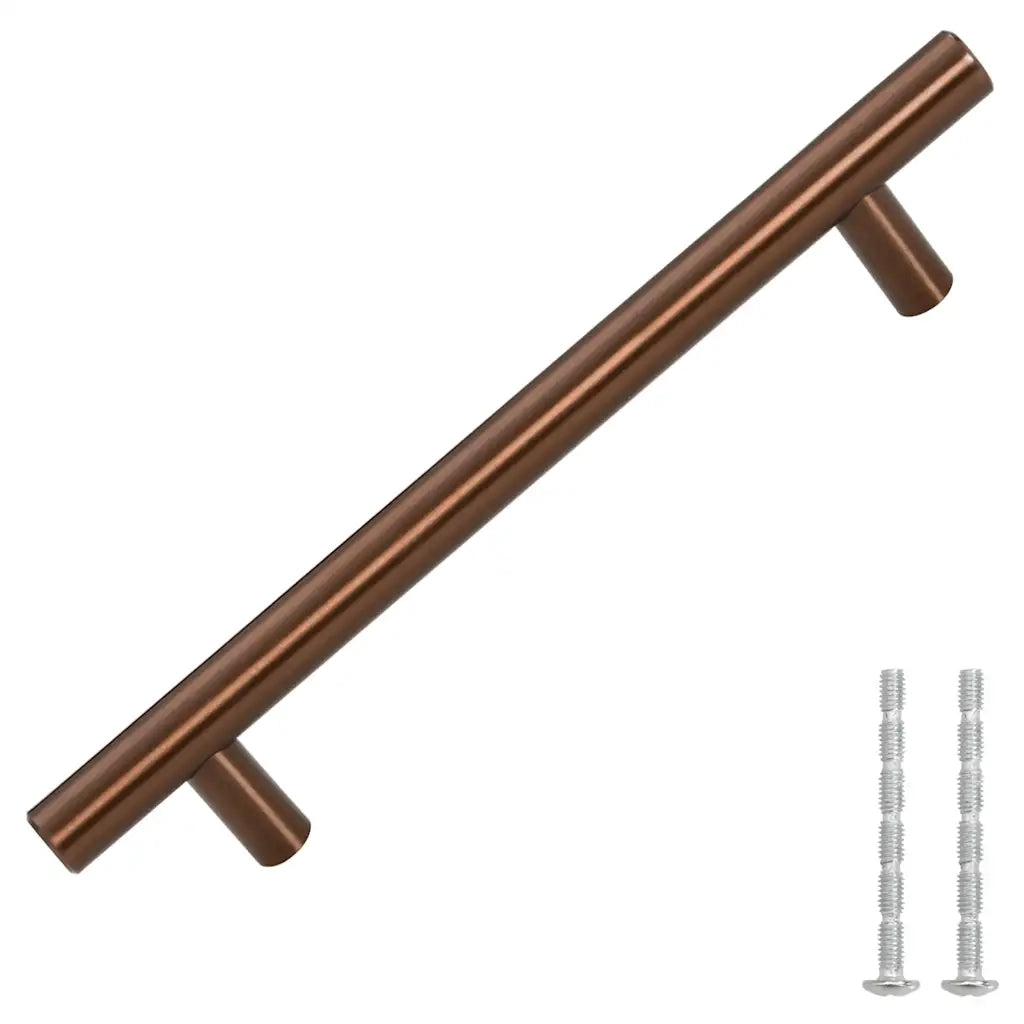 Maniglie per Mobili 10pz Bronzo 128mm in Acciaio Inox 155374