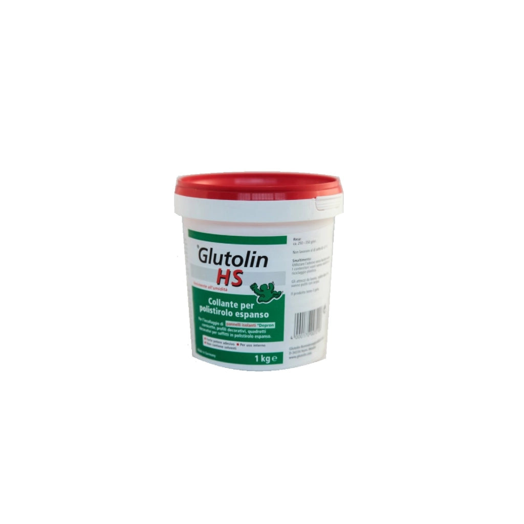 Colla per polistirolo " Glutolin HS " 1 Kg  per pannello depron