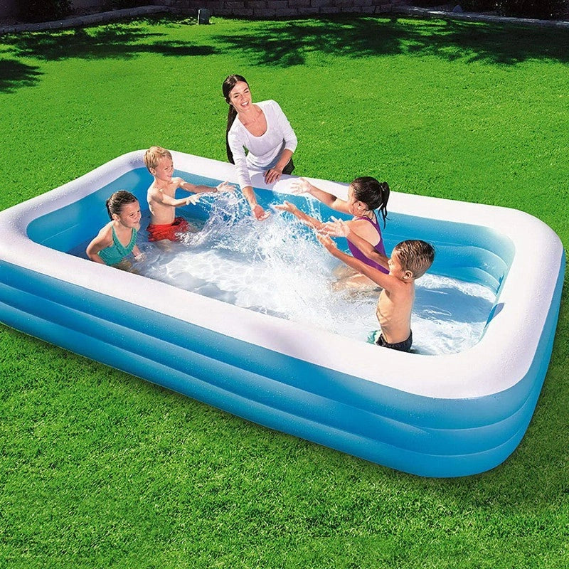 Piscina Rettangolare Family Tu 305X183 h 56 Bestway BW54009