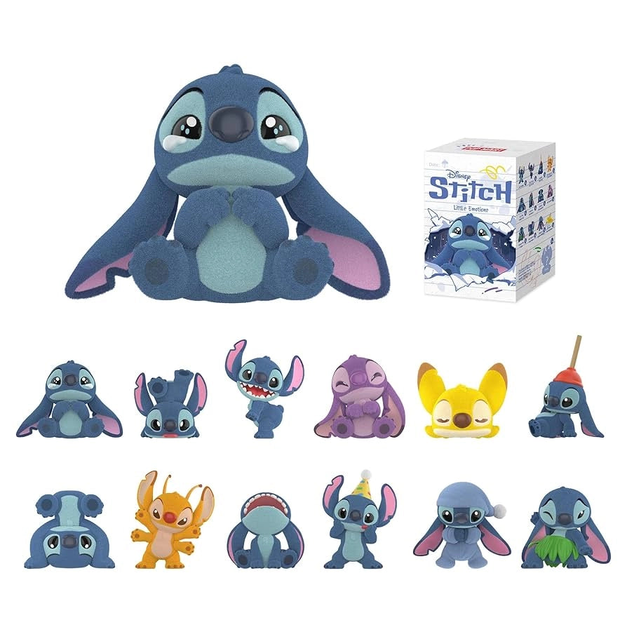 Popo Mart Disney Stitch Little Emotions Blind Box, Eta 4+
