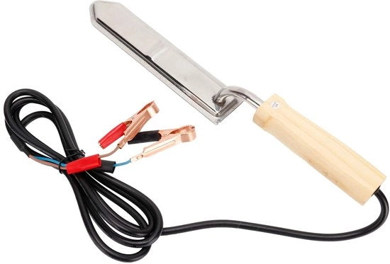 Coltello e Spatola per Aprire e Sfregiare il Miele elettrico