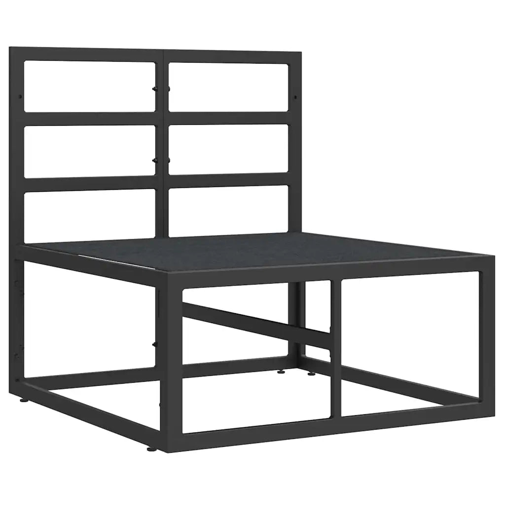 Mobili da Esterno Nero e antracite 70 x 71,5 x 71 cm Metallo 42008021