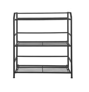 Scaffale Multiuso Evolution Struttura in Metallo Nero 67 x 30 x 78 cm