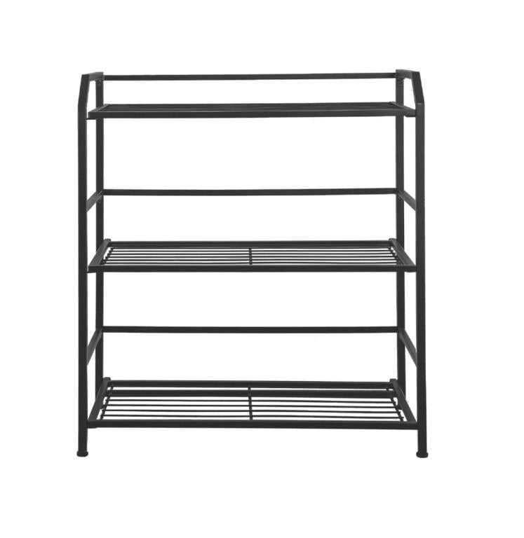 Scaffale Multiuso Evolution Struttura in Metallo Nero 67 x 30 x 78 cm