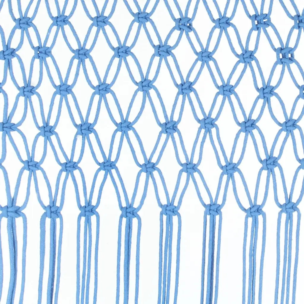 Tenda Macram¨¨ Blu 140x240 cm in Cotone