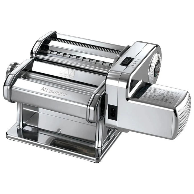 Marcato ATLASMOTOR Atlas Motor Macchina per la pasta Elettrica 150 mm 9 spessori 3 formati colore Argento