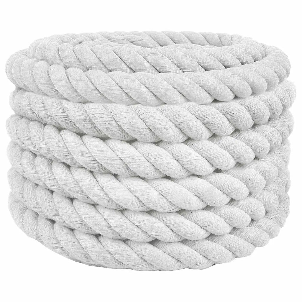 Corda Bianco 5 x 5 x 1000 cm Cotone 42011888