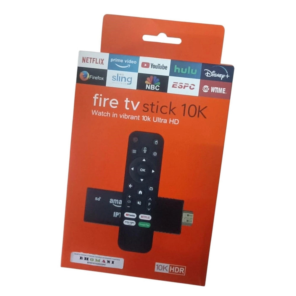 Trade Shop - Fire Tv Stick 10k Streaming Wi-fi Dual Band 2.4g/5g 2gb Ram 16gb Supporto Hdr Netflix -