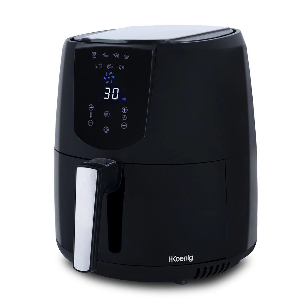 Friggitrice ad aria H.Koenig FRY800 4L, 7 programmi, 1400W