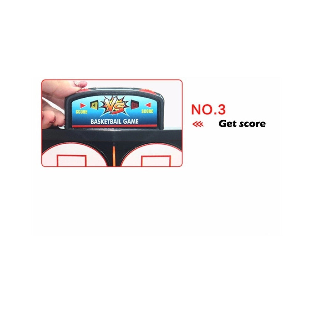 Trade Shop - Gioco Mini Basket Per Dita Canestro Da Tavolo Pallacanestro Bambini Giocattolo -