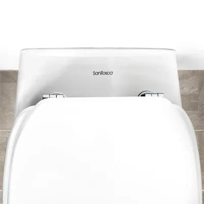 Coppia sanitari sospesi per disabili con apertura frontale e copriwc