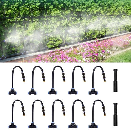 Set di Spremini per Raffreddamento e Irrigazione - 10 pezzi