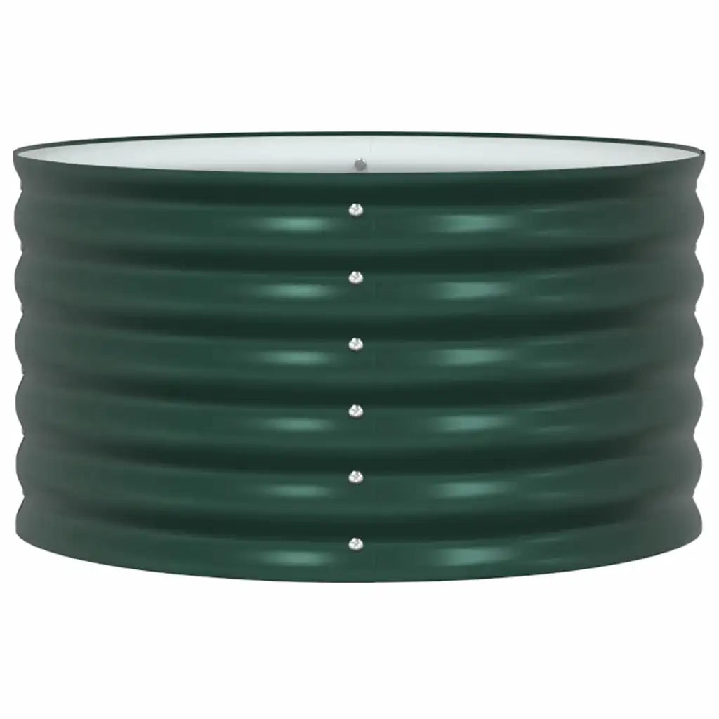 Letto Rialzato Verde 80 x 80 x 44 cm Acciaio 42008131
