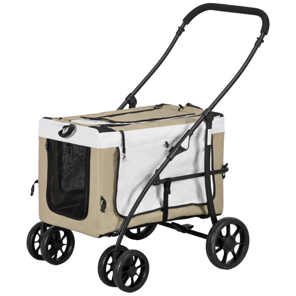 Cuscino per Cane Pieghevole con Vagone ¨C Minimal ¨C Caqui