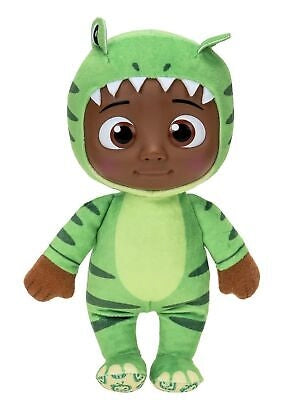 Cocomelon-Peluche Cody costume dinosauro, 20 cm
