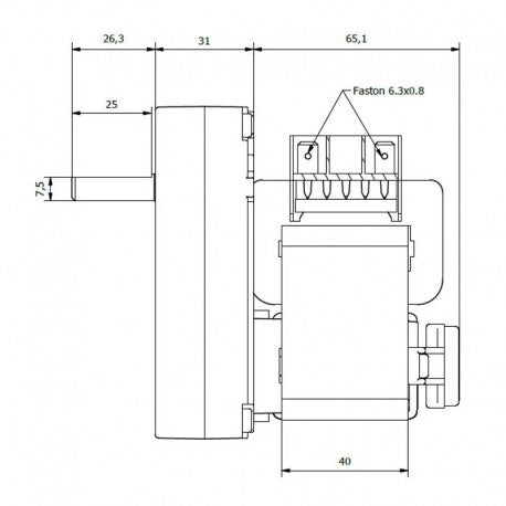 Motoriduttore Kenta K9177256