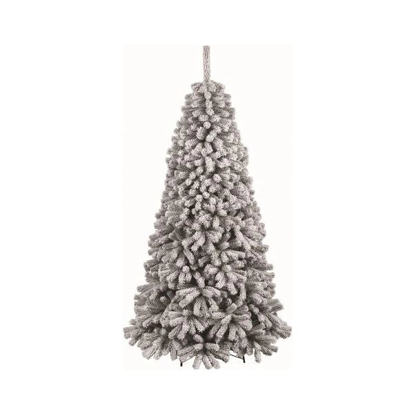 Albero di natale d. 1,02 x h. 1,8 m agordo verde innevato - 8009534013861