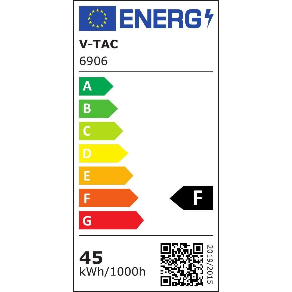 Lampada sospensione LED nera 45W 3000K dimmer V-TAC