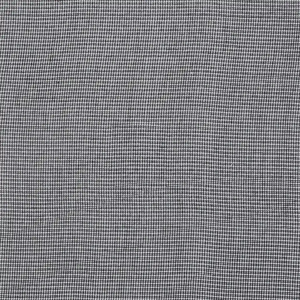 Tende in Voile con Linguetta 2 pz Nero
